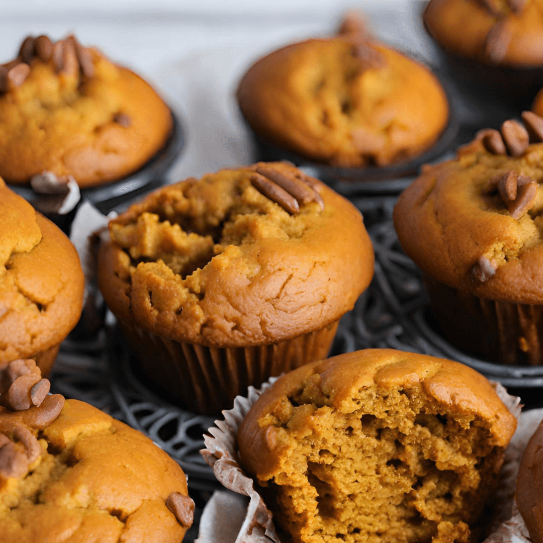 3 Ingredient Pumpkin Muffins - BioCoach